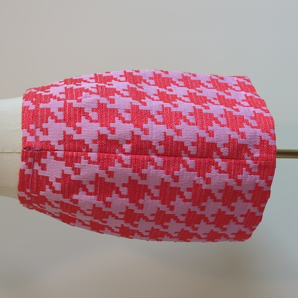 JCrew size 6P lavender and red skirt - Picture 5 of 10